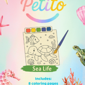 Sea Life Sulu Boya Kitabı