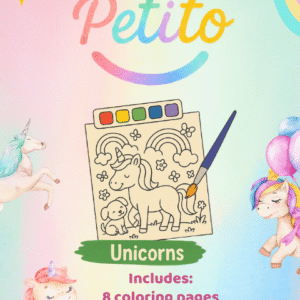 Unicorn Sulu Boya Kitabı